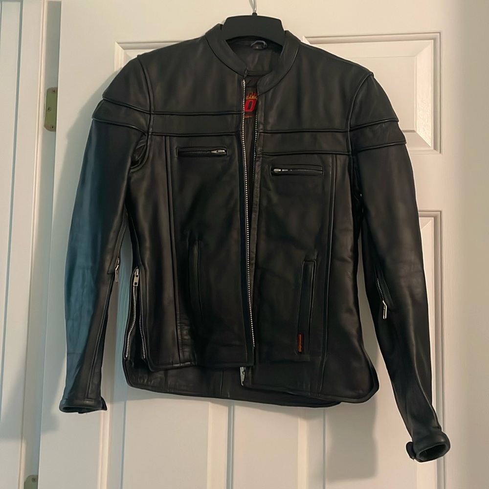 Leather jacket